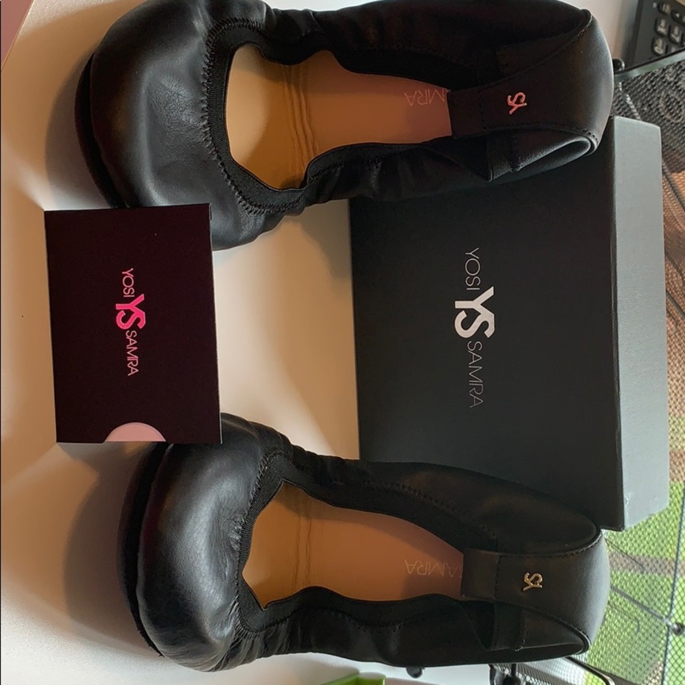 YOSI SAMRA ballet flats black 10